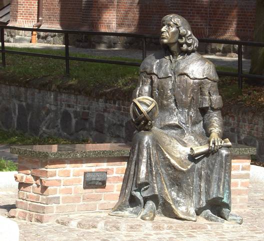 Pomnk Mikule Kopernka vOlsztynie