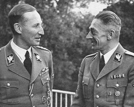 Dva nacistit vrazi - Karl Hermann Frank s Reinhardem Heydrichem