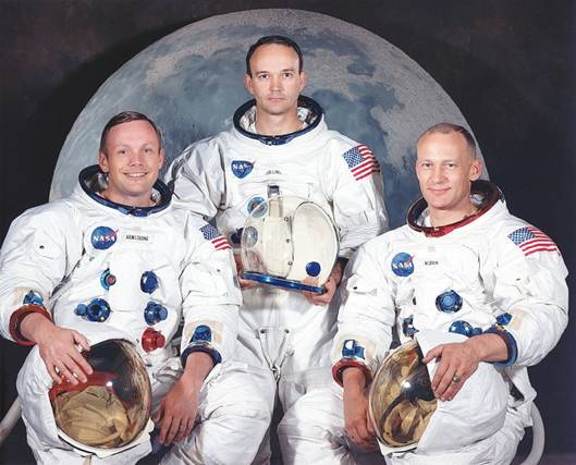 Posdka Apolla 11, Armstrong, Collins, Aldrin