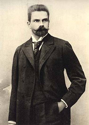 Karel Kram jako poslanec sk rady roku 1896